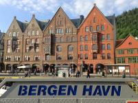 Norvège, Bryggen à Bergen 